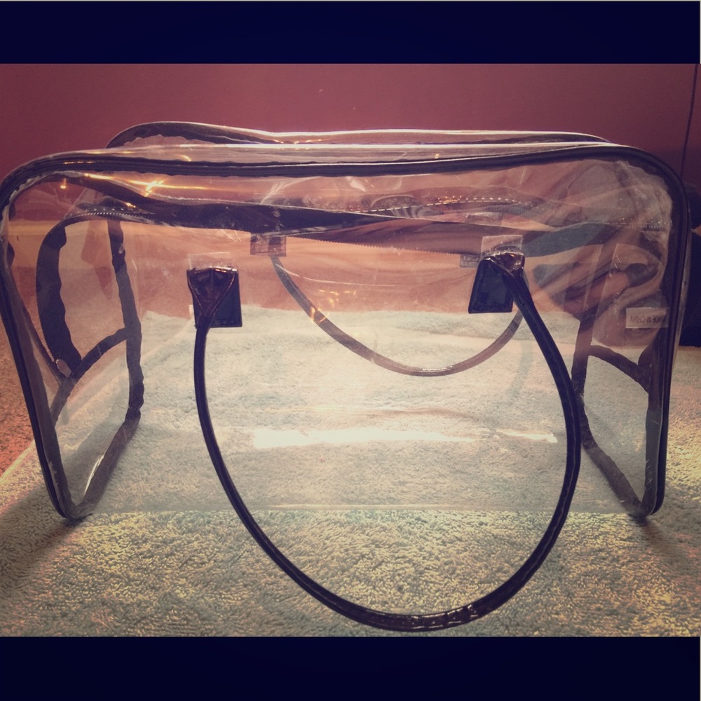 Transparent Black Bag